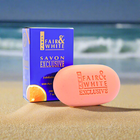 Fair & White Exclusive Exfoliating Soap with Pure Vitamin C 7 oz Fair & White Exclusive Exfoliating Soap with Pure Vitamin C 7 oz