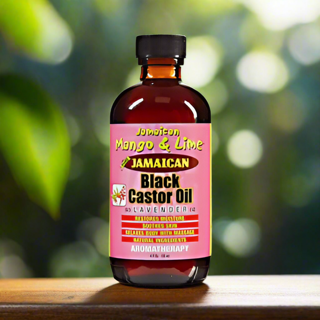 Jamaican Mango & Lime Black Castor Oil Lavender 4oz