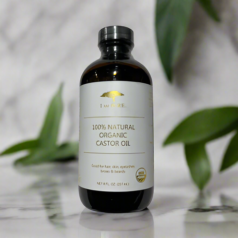 I AM PURE 100% NATURAL ORGANIC CASTOR OIL 8oz I AM PURE 100% NATURAL ORGANIC CASTOR OIL 8oz