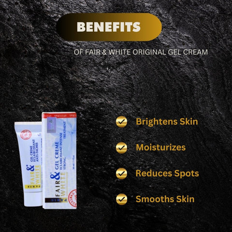 Fair & White Original Gel Cream 1 oz Fair & White Original Gel Cream 1 oz