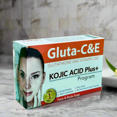 Gluta-C&E Kojic Acid plus+ Face & Body Soap Gluta-C&E Kojic Acid plus+ Face & Body Soap