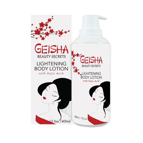 Geisha Beauty Secrets Body Lotion with Kojic Acid 400ml Geisha Beauty Secrets Body Lotion with Kojic Acid 400ml