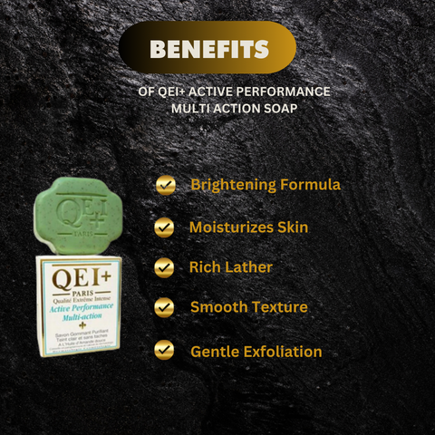 QEI+ Active Performance Multi Action Soap 7 oz QEI+ Active Performance Multi Action Soap 7 oz