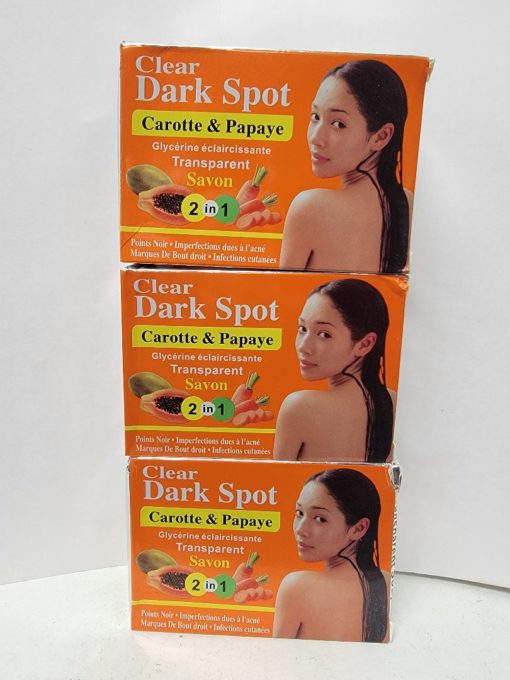Clear Dark Spot Carotte & Papaya 2 in 1 Soap