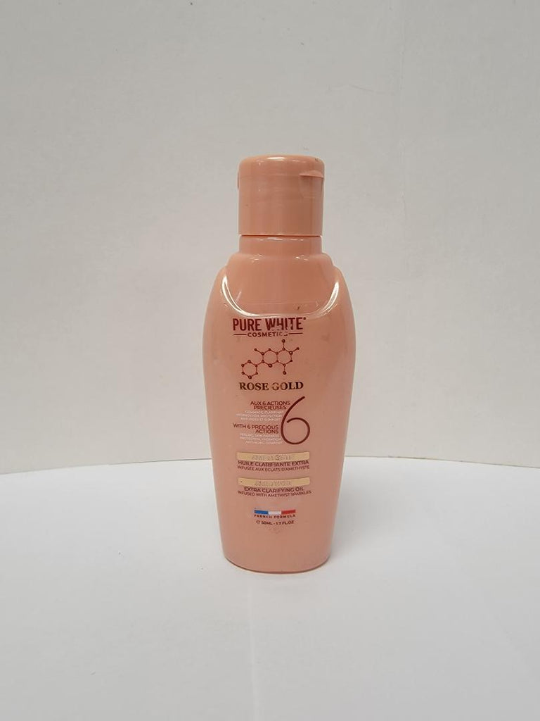 PURE WHITE ROSE GOLD GLOWING OIL