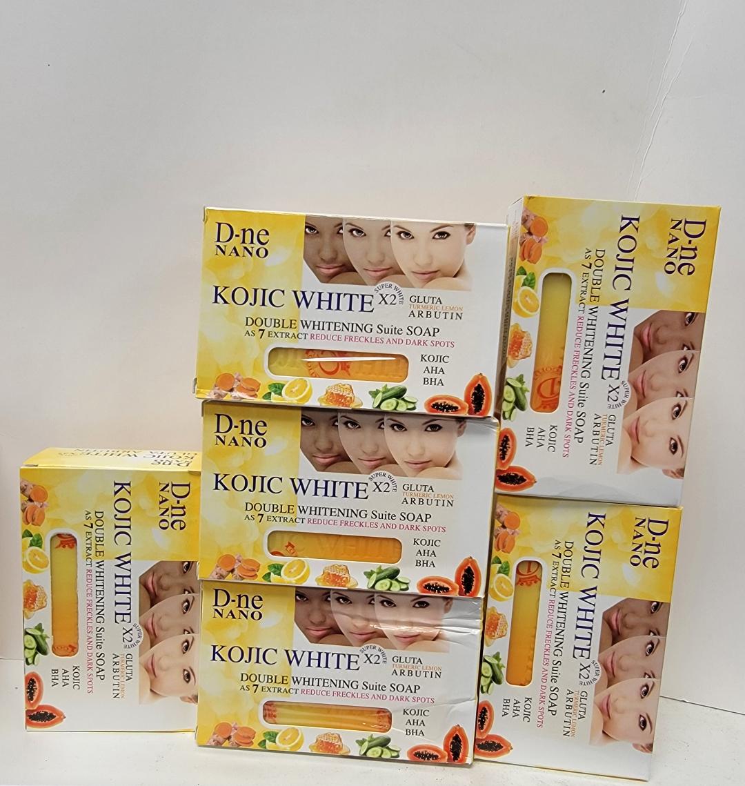 D-ne Nano kojic white X2 double whitening soap