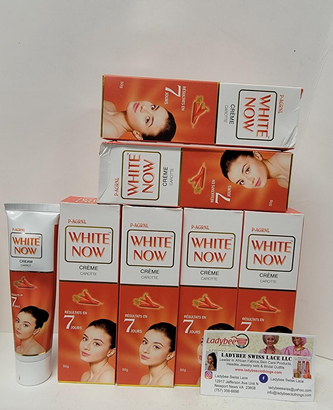 12 Pack White Now Body Crème Carrot 50g