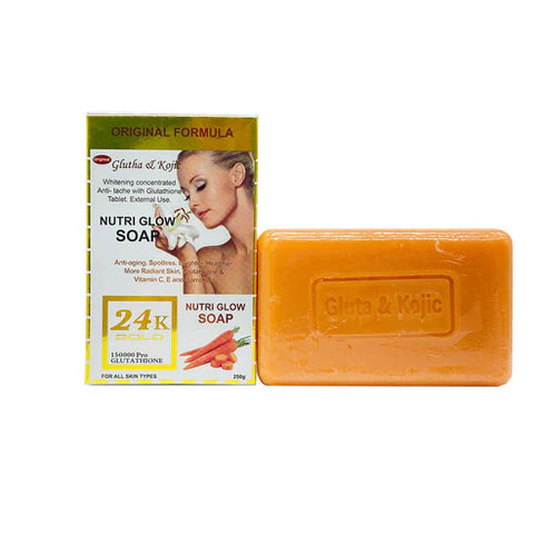Gluta Master 24K Gold Gluta & Kojic Whitening Soap