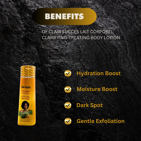 Clair Succes lait Corporel Clarifying-treating Body lotion 500ml