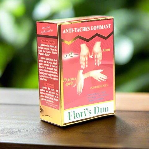 Flori's Duo Anti Taches Gommant Serum and Lotion