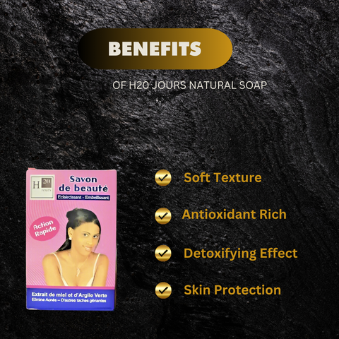 H20 Jours Natural Soap 250 g