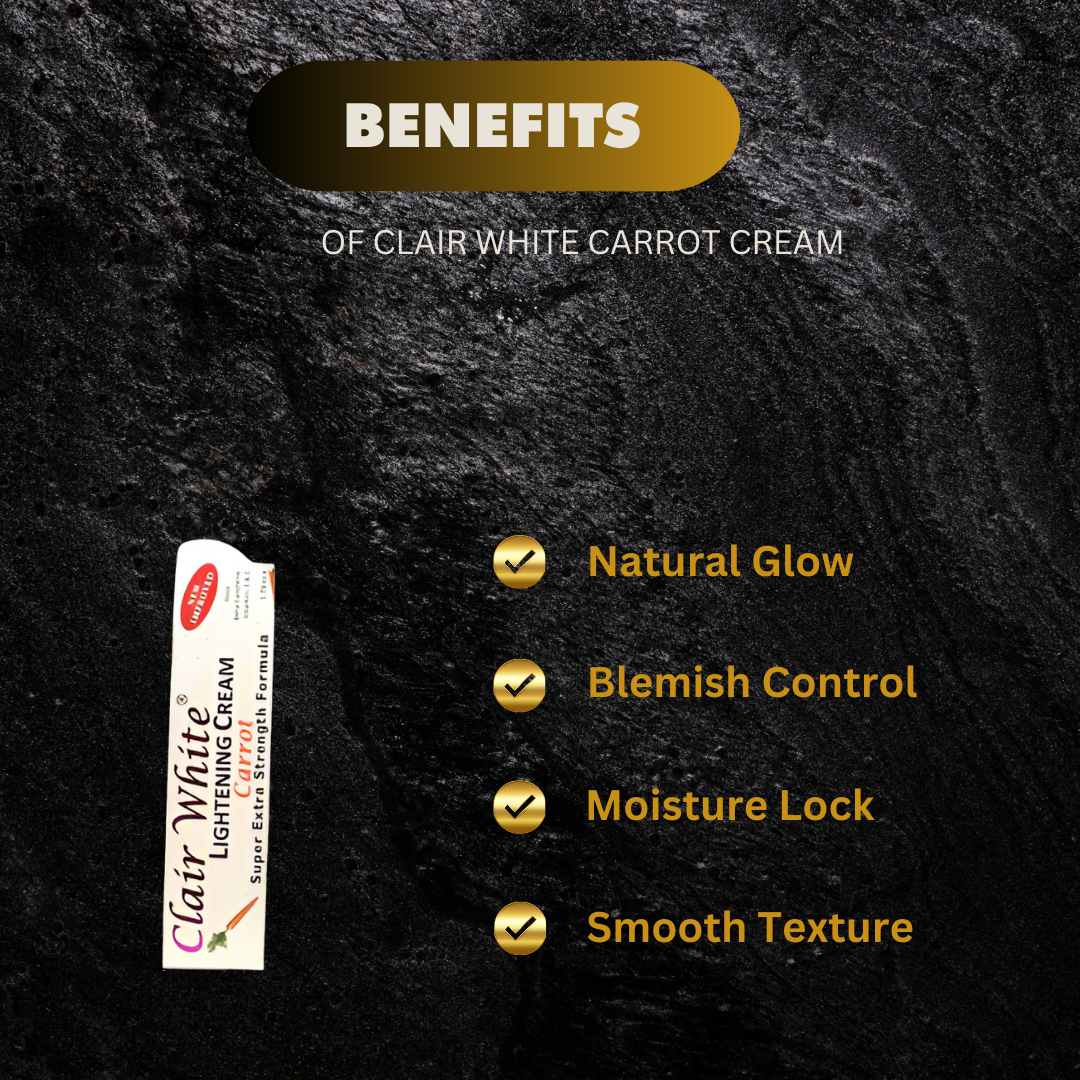 Clair White Carrot Cream 1.76 oz