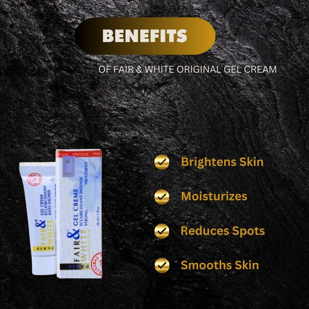 Fair & White Original Gel Cream 1 oz