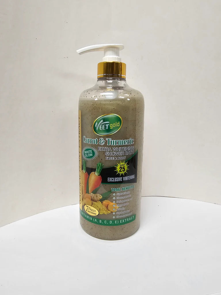 Veetgold Carrot & Turmeric Shower Bath 1000ml