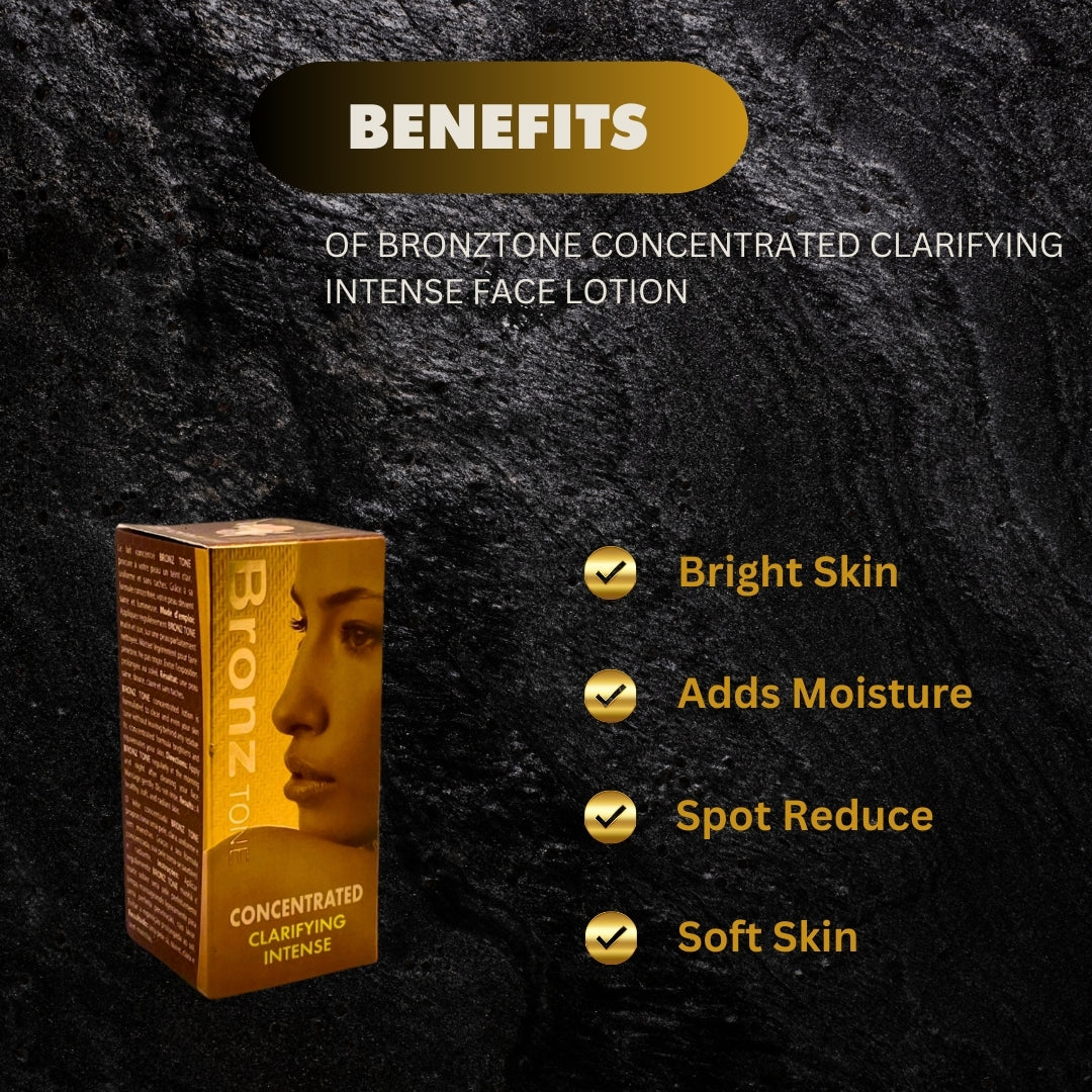 BronzTone Concentrated Clarifying intense Face Lotion 60ml