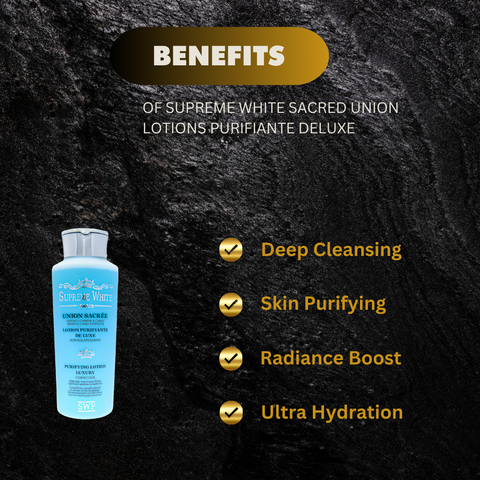 Supreme White Sacred Union Lotions Purifiante Deluxe 500ml