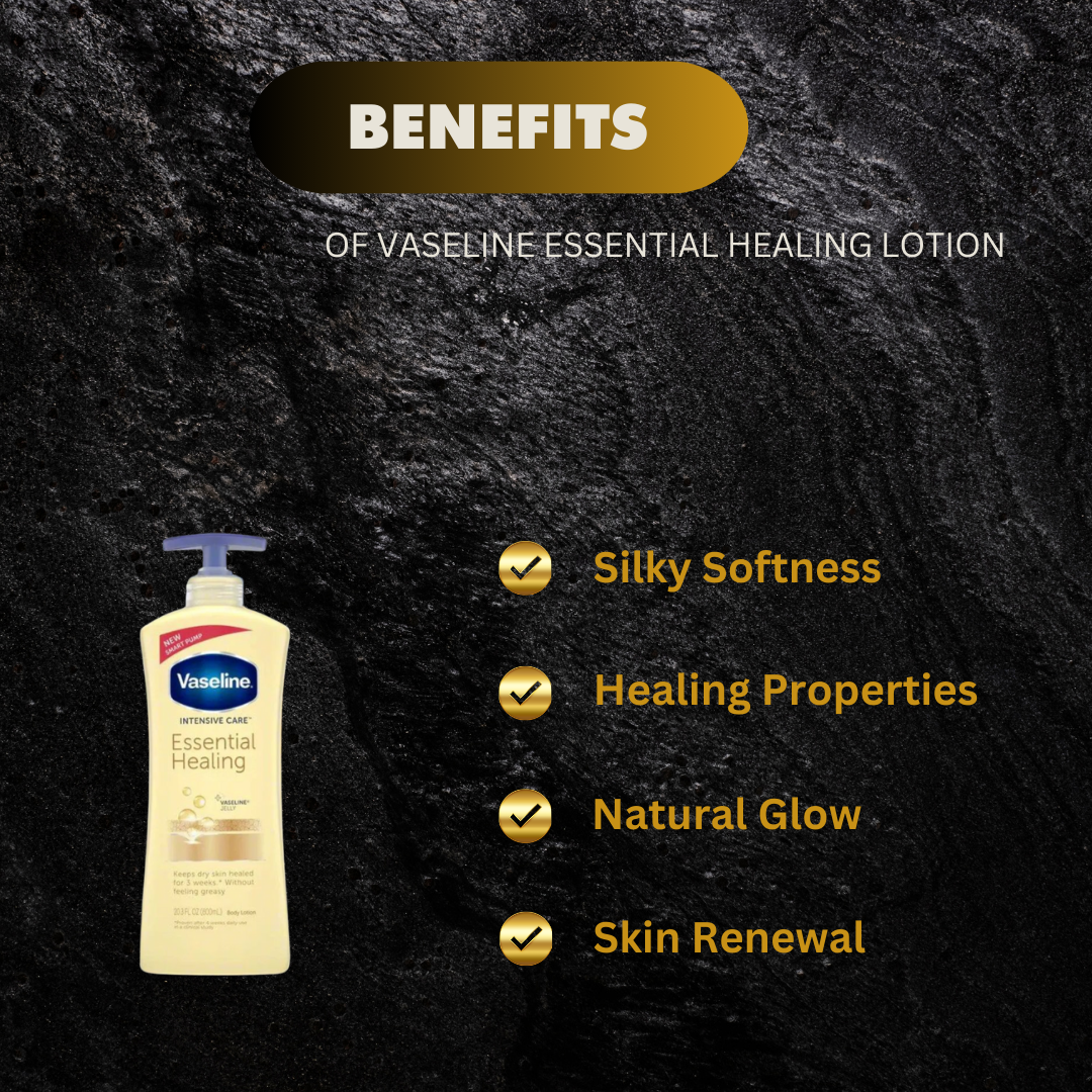 Vaseline Essential Healing Lotion 600ml / 20.3oz