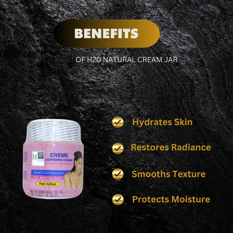 H20 Natural Cream Jar 300 g