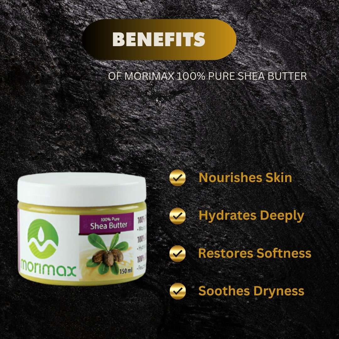 Morimax 100% PURE Shea Butter 150 ml
