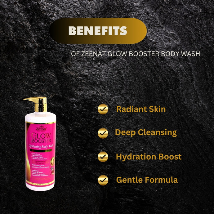 Zeenat Glow Booster Body Wash 1000 ml