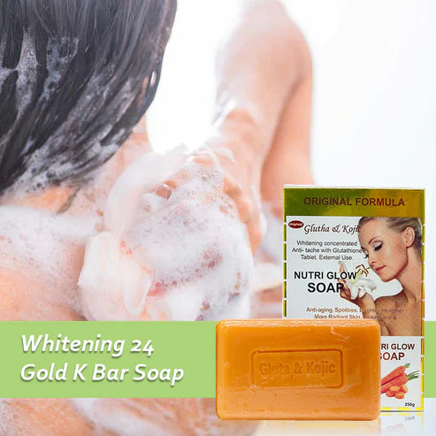 Gluta Master 24K Gold Gluta & Kojic Whitening Soap