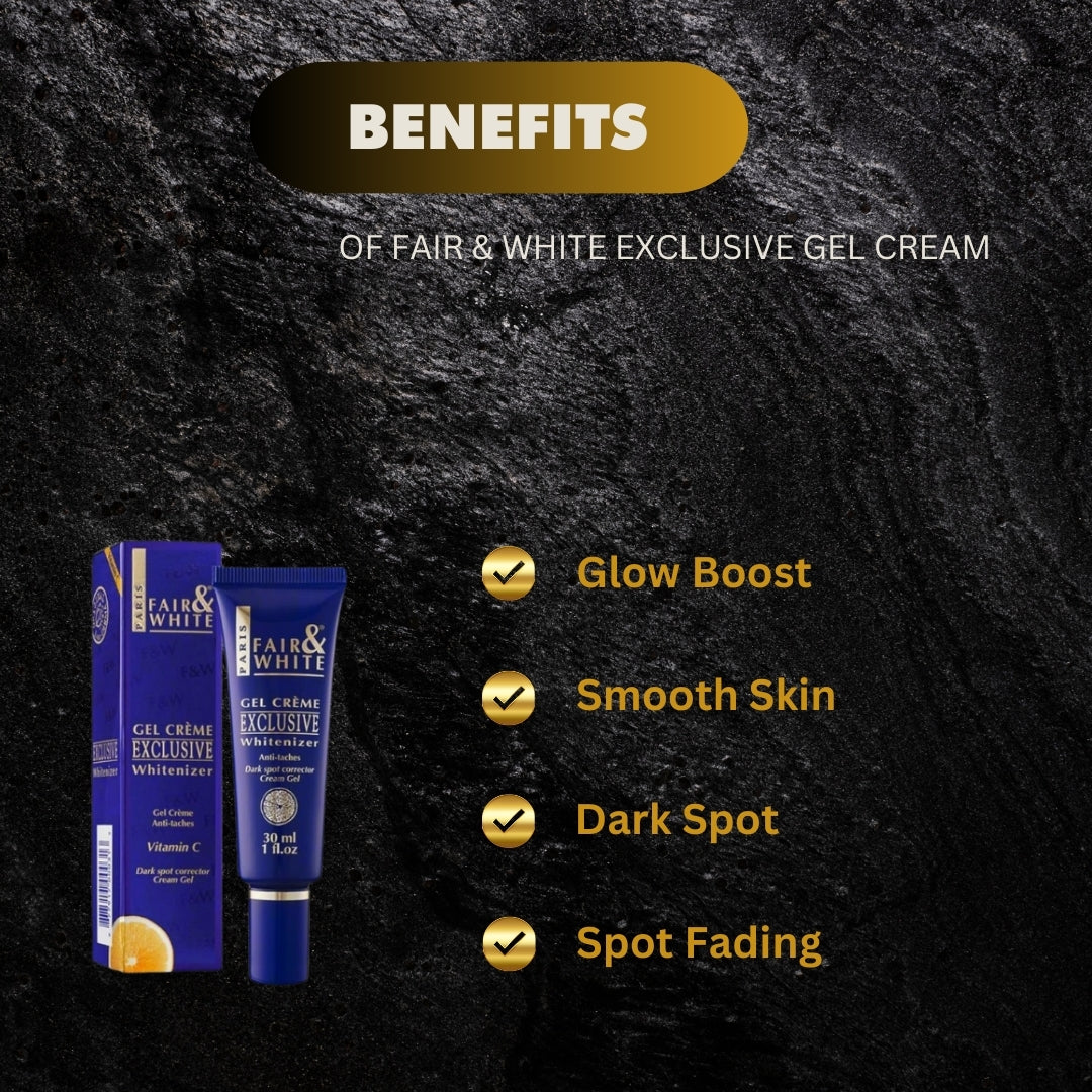 Fair & White Exclusive Gel Cream w/ Vitamin C 30 ml