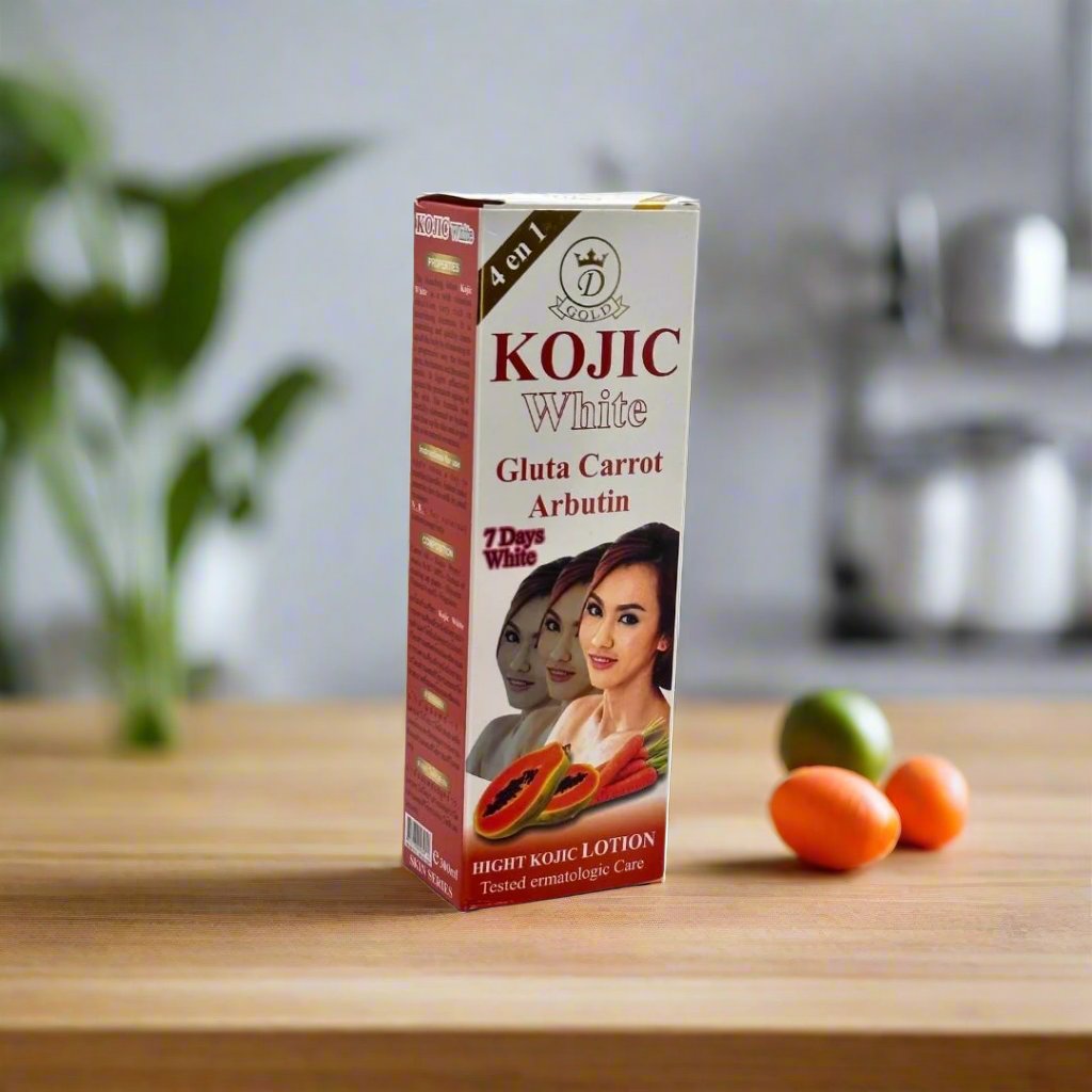 Kojic White Gluta Carrot Arbutin 7 days white lotion