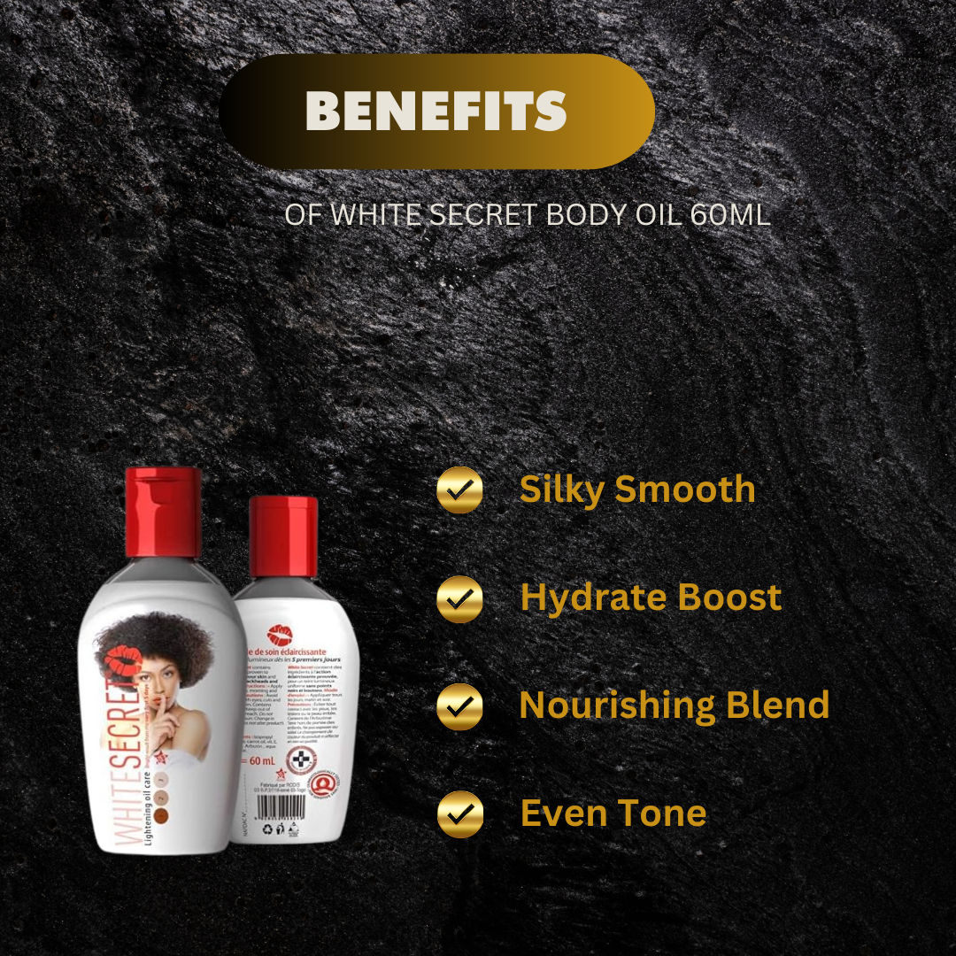 White Secret Body Oil 60ml