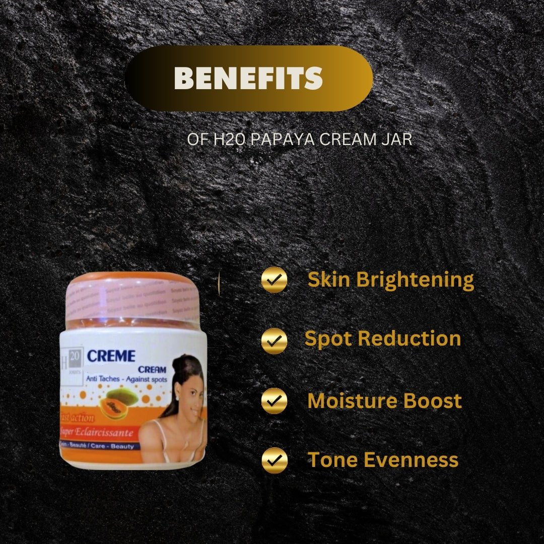 H20 Papaya Cream Jar 300 g
