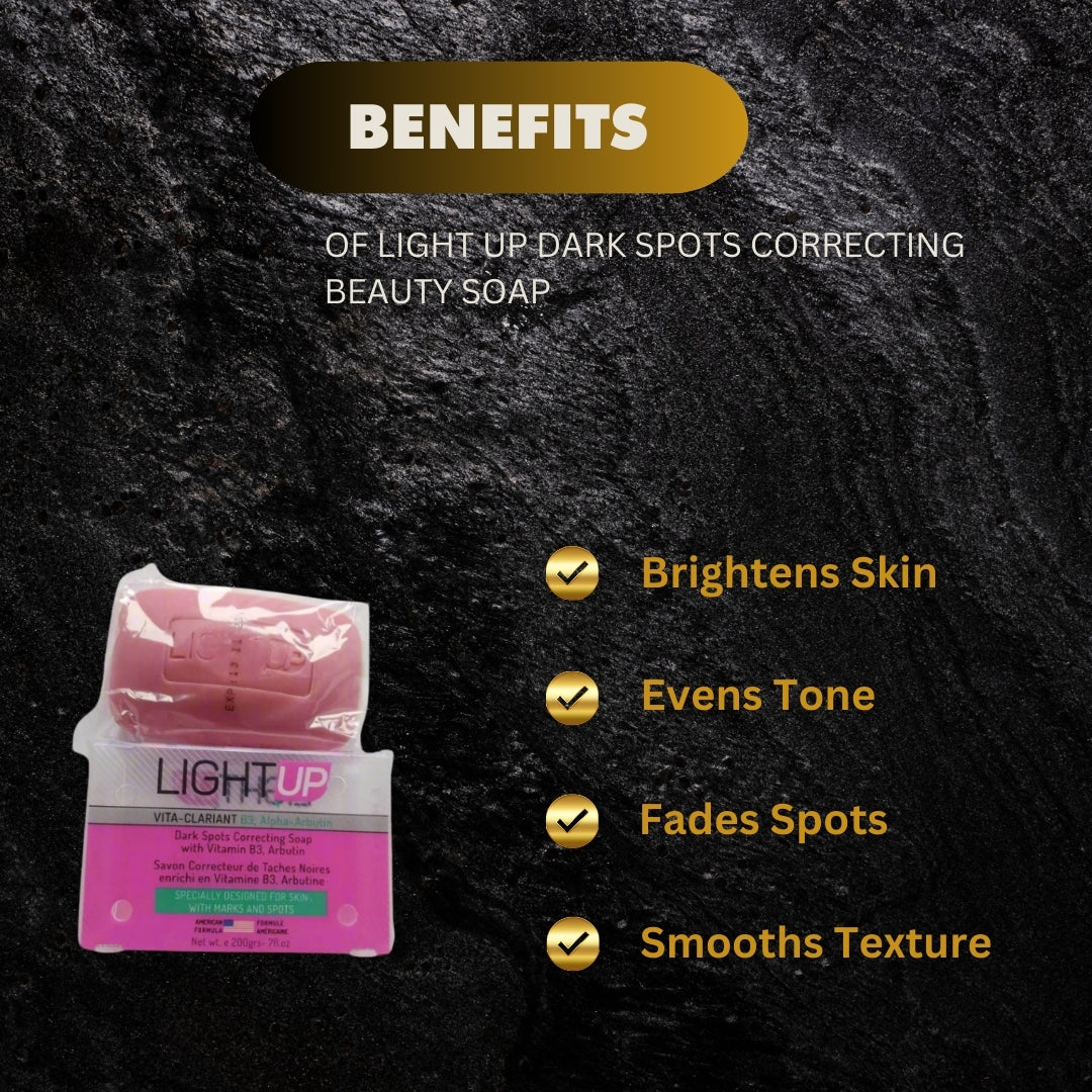 Light Up Dark Spots Correcting beauty Soap