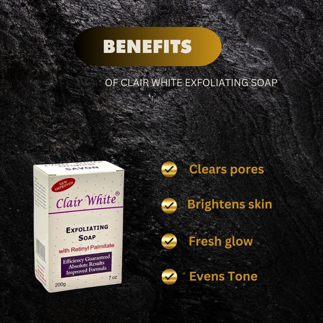 Clair White Exfoliating Soap 7 oz