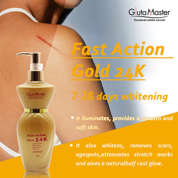 Gluta Master Extra 24K Gold Super Whitening Body Lotion