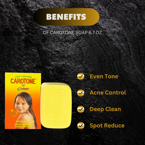 Carotone Soap 6.7 oz