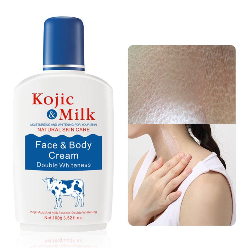 KOJIC & MILK NATURAL SKIN CARE FACE &BODY CREAM