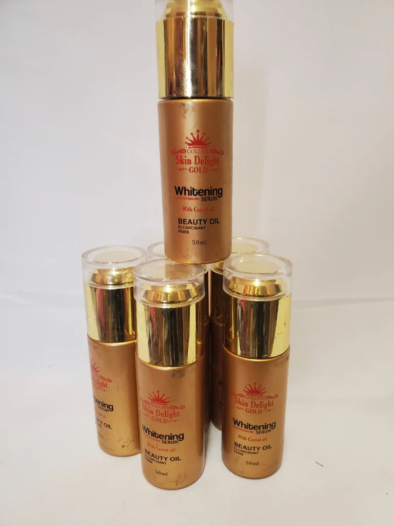 COLLIVE SKIN DELIGHT GOLD WHITENING SERUM WITH CARROT OIL