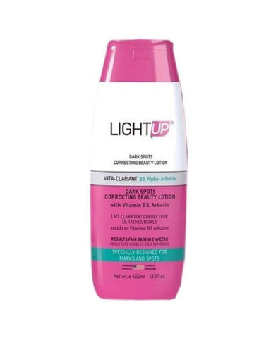 LIGHT UP DARK SPOTS CORRECTING BEAUTY LOTION WITH VITAMIN