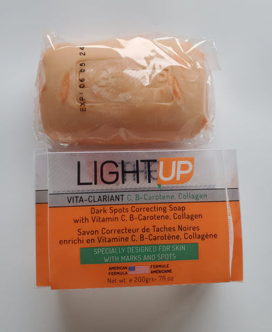 LIGHTUP VITA CLARIANT B3 ALPHA ARBUTIN DARK SPOT CORRECTING SOAP WITH VITAMIN B3