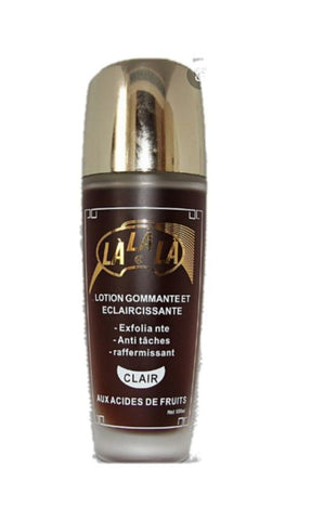 LALALA HUILE ELAIRCISSANTE EXFOLIA NTE ANTI-TACHE RAFFER MISSANT CLEAR