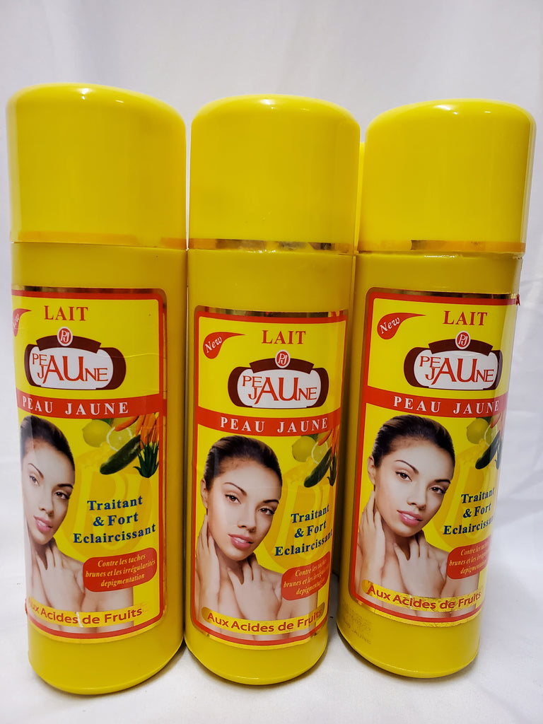 Peau jaune lightening body milk