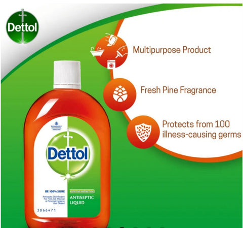 DETTOL ANTISEPTIC LIQUID 500ml