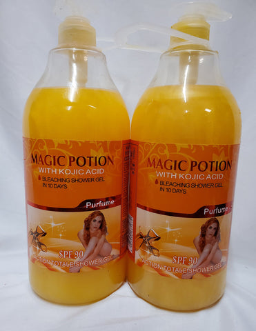 MAGIC POTION WITH KOJIC SHOWER GEL IN 10 DAYS