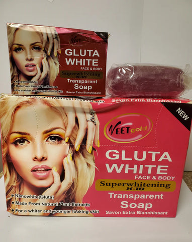 VEETGOLD GLUTA WHITE FACE & BODY SOAP