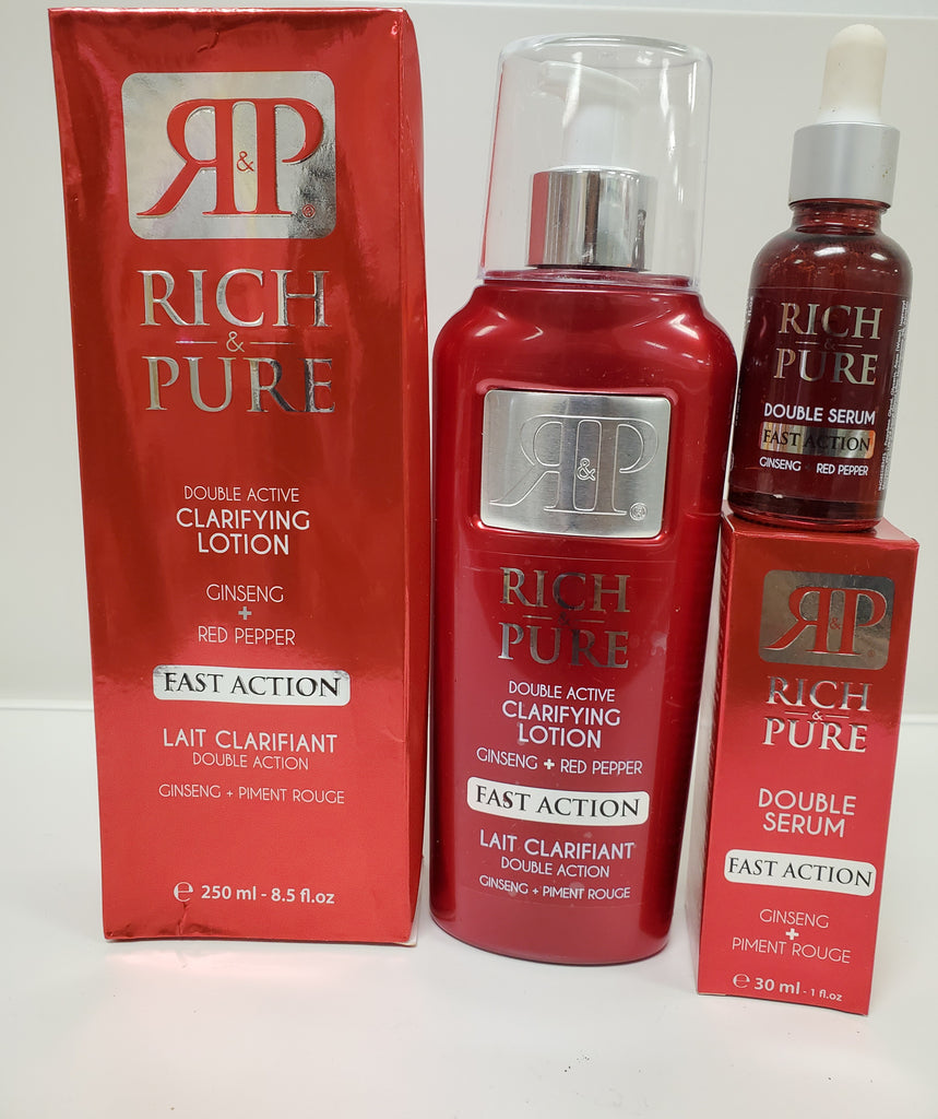 Rich Pure Double Action Clarifying Body Lotion 2pic Set