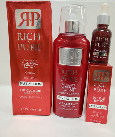 Rich Pure Double Action Clarifying Body Lotion 2pic Set