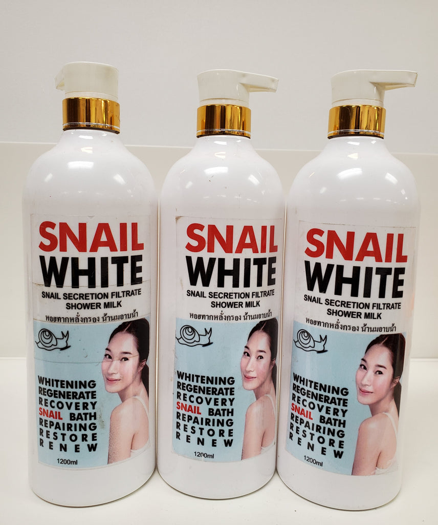 SNAIL WHITE WHITENING SHOWER GEL