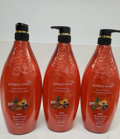 EXTREM WHITE PURE WHITENING FRUITS SHOWER CREAM