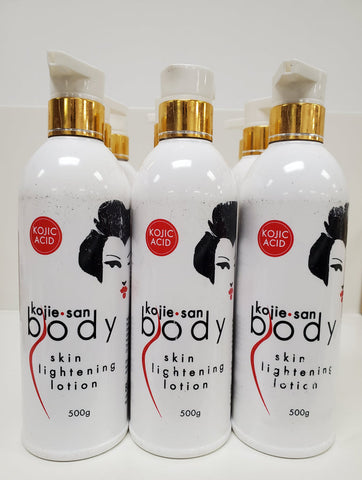 Kojic Acid body skin lightening lotion