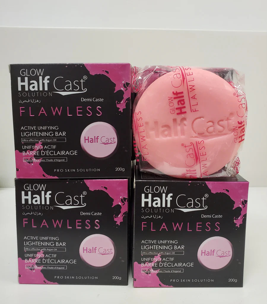 GLOW HALF CAST FLAWLESS ACTIVE UNIFYING LIGHTING BAR SOAP