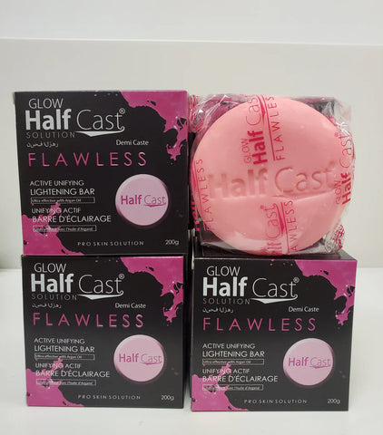 GLOW HALF CAST FLAWLESS ACTIVE UNIFYING LIGHTING BAR SOAP