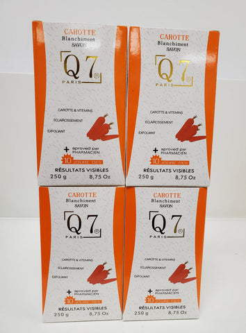 Q7 Paris Carotte Super Whitening Soap